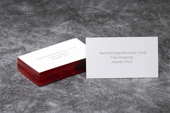 Edge Foil business cards 4 by Aladdin Print